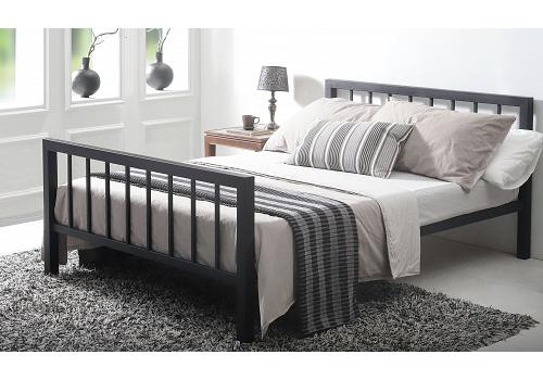 3ft Single Metro. Black Strong,Solid,Metal Bed Frame,Bedstead,Heavy Duty 1